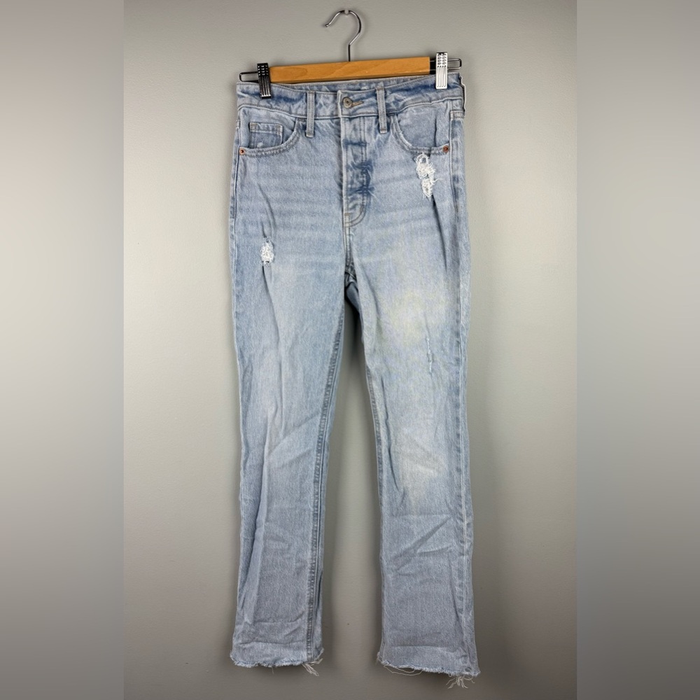 Old Navy Light Blue Extra High-rise Bootcut Jeans